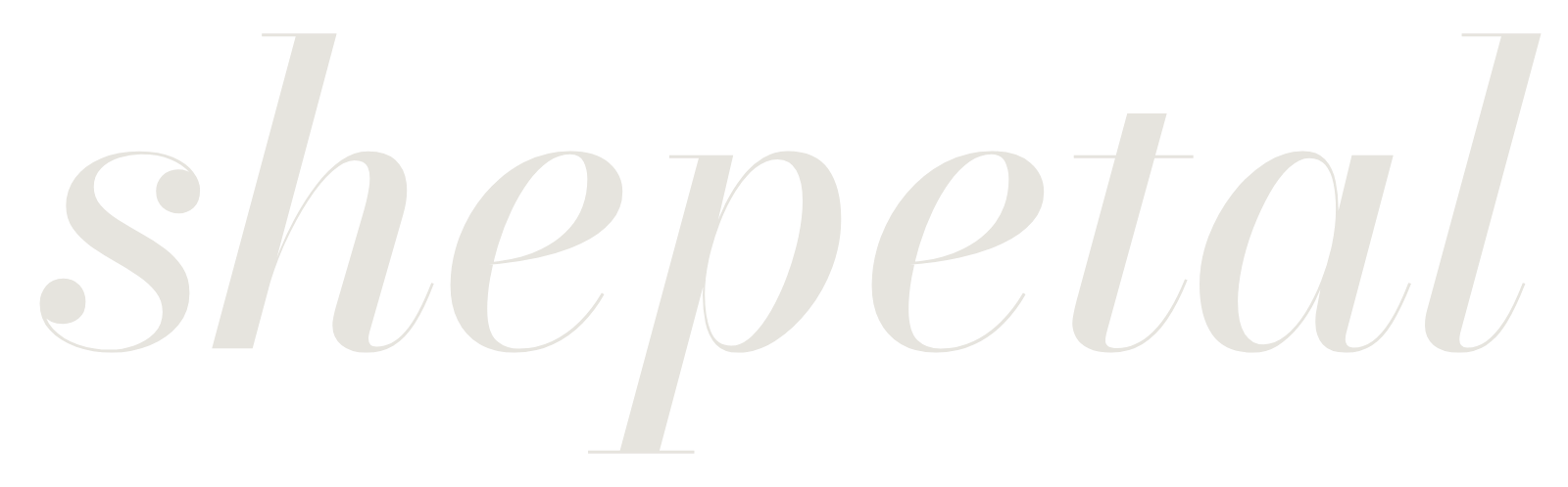 Wordmark, light on dark